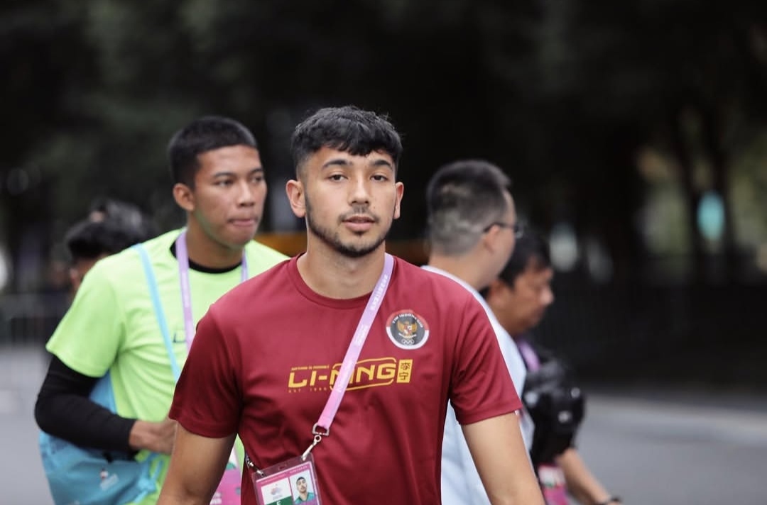 Official Training Timnas at Hangzhou